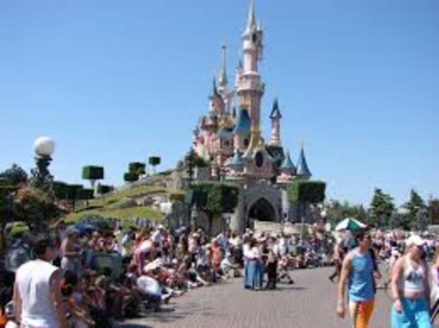 yo fui a Disney en Francia