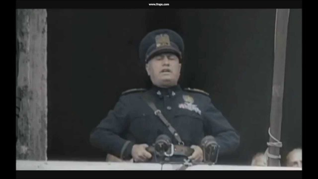 Mussolini declares war on Great Britain and France