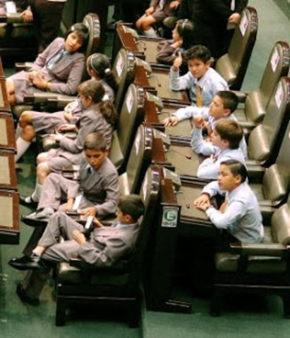 Septimo Parlamento Infantil de las niñas y los niños de Mexcio 2007