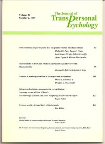 Journal of Transpersonal Psychology