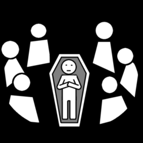 Elizabeth's father dies