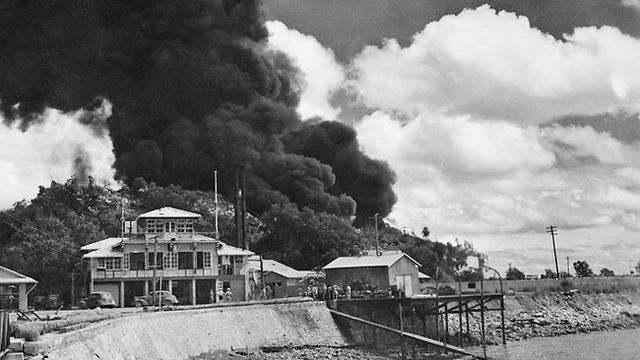 Japanese 1st Air fleet conduct a suprise attack on Darwin