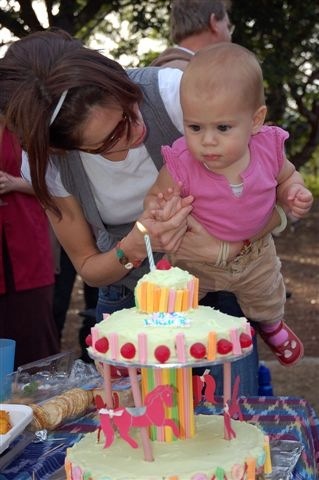 My first birthday cake