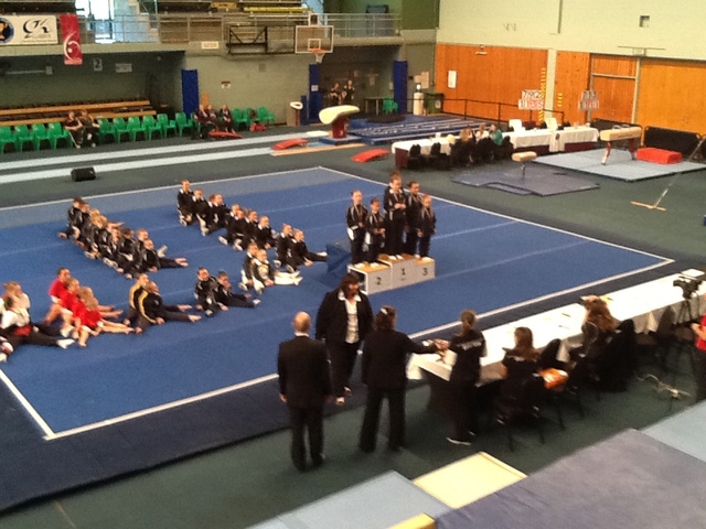 Silver at Acrobatics State Championships