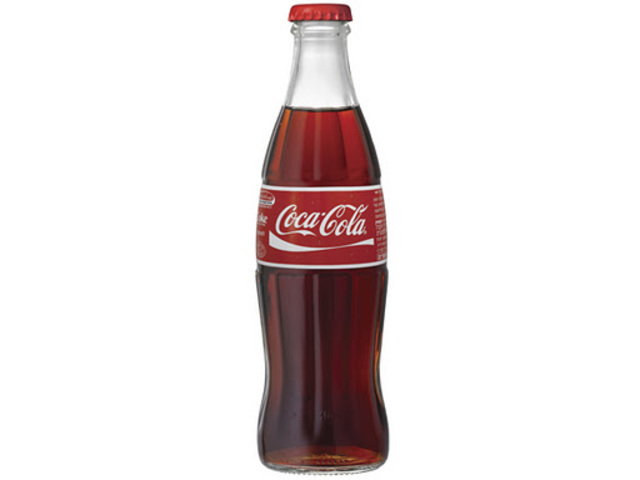 Coke arrived in Israel and sold in glass bottles