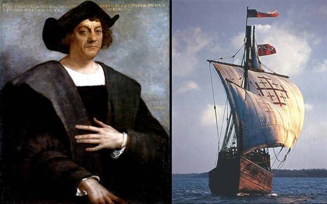 Christopher Colombus arrived in the Americas
