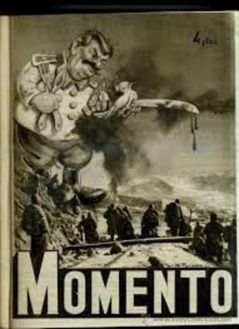 Fue vinculado a la revista "Momento"