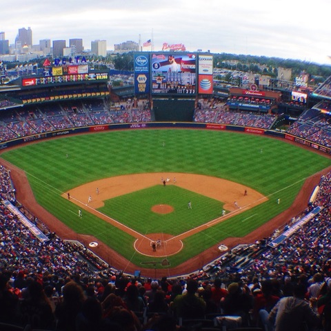 A mi primer juego de braves