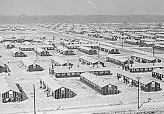 Internment of Japenese Americans, German Americans, and italian Americans
