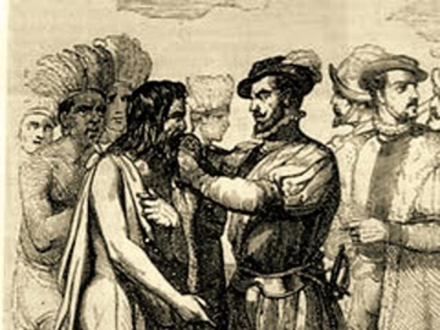 Gerónimo de Aguilar descubre la península de Yucatán