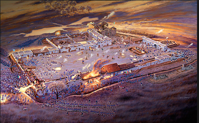 The Battle of the Alamo