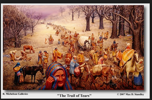 Indian Removal Act/ Trail Of Tears