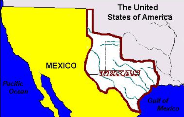 Texas annexed to U.S.