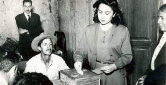 Voto femenino en México