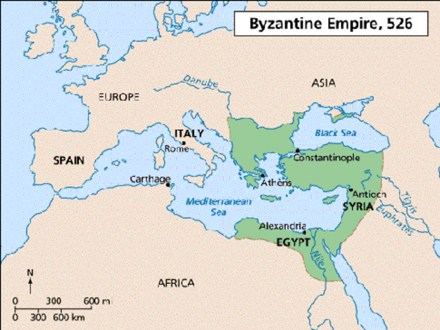 Justinian conquered all of the territory that was once Rome
