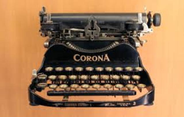 Invention of the Typewritter