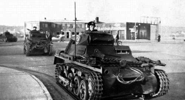 Nazi Germany invades West