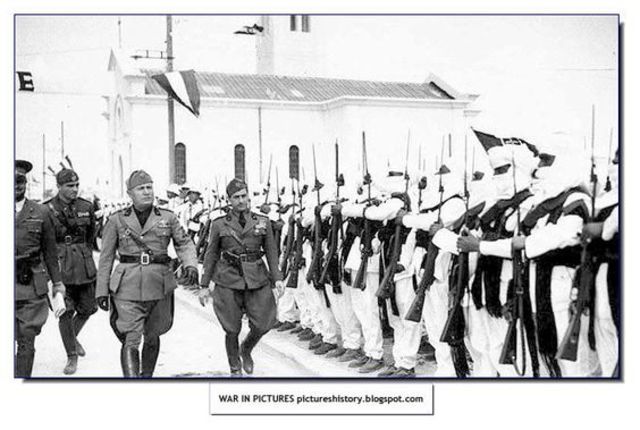 Mussolini Invades Albania