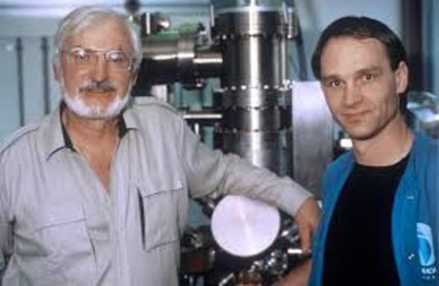 Gerd Binnig and Heinrich Rohrer