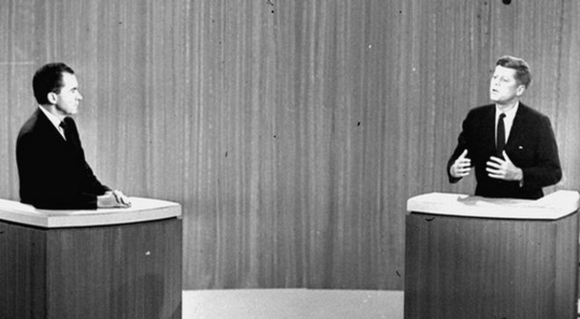 The first televised presidential debate
