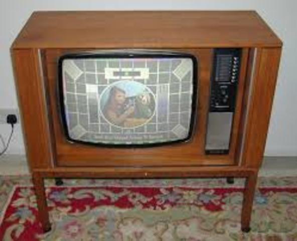 First Color TV Broadcast