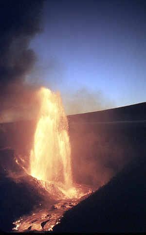 Kilauea Iki Crater Eruption