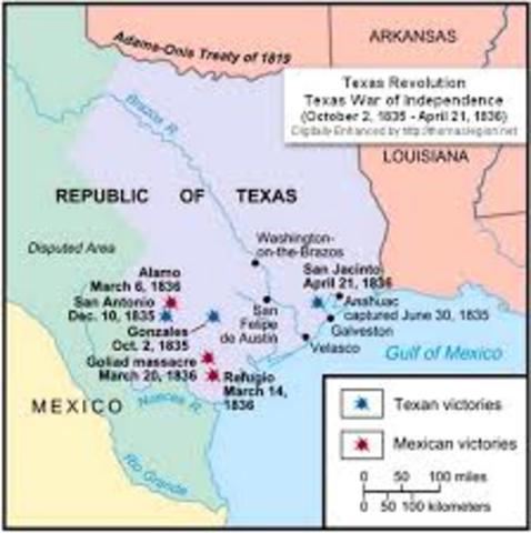 Texas claims independance