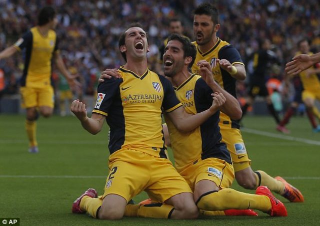 La Liga del Atlético de Madrid