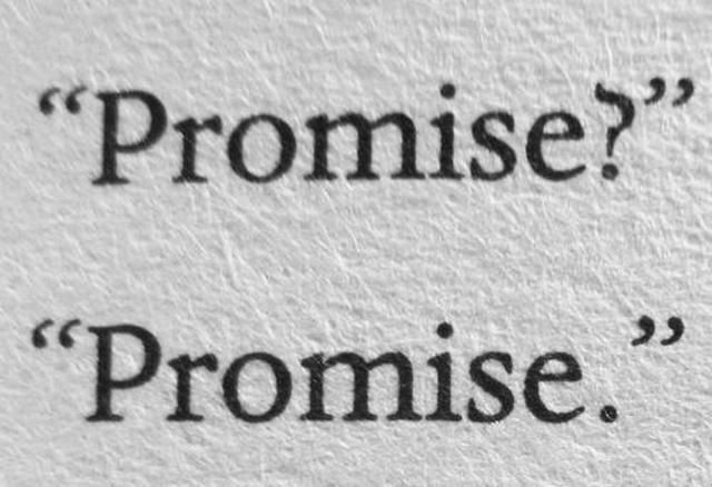 The promise