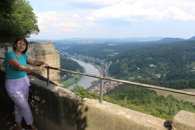 Вид на реку Эльбу