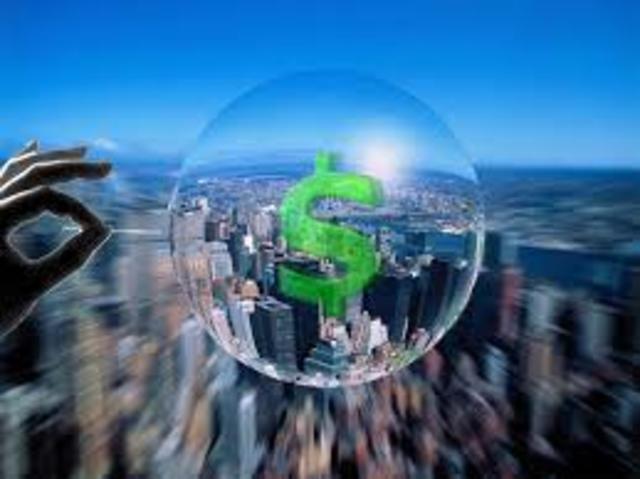 Explocion de la burbuja.com.