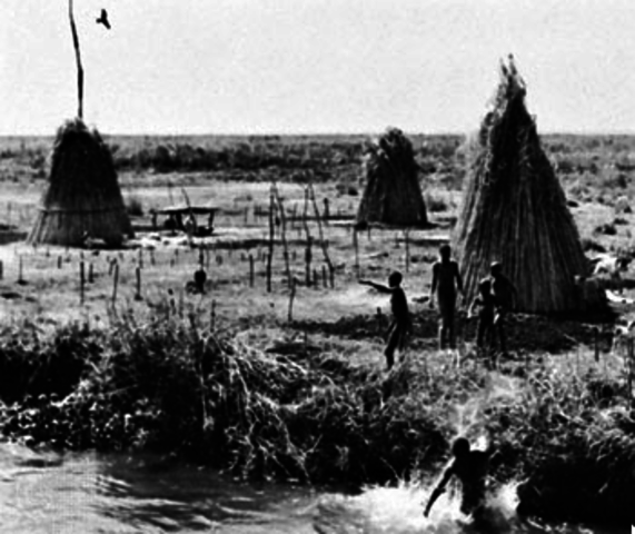 Early settlers in the Nile RIver