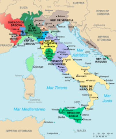mapa italia