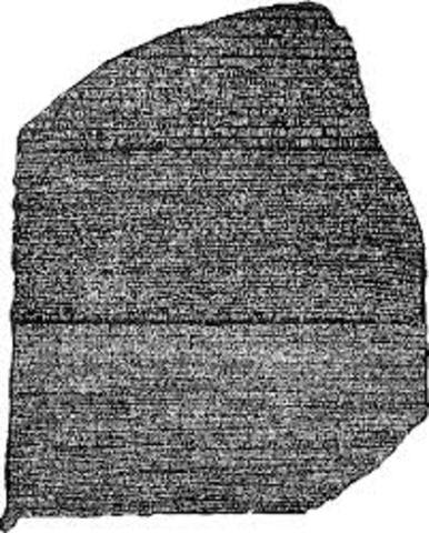 Rosetta Stone was carved