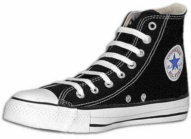 The first black & white converse!!!