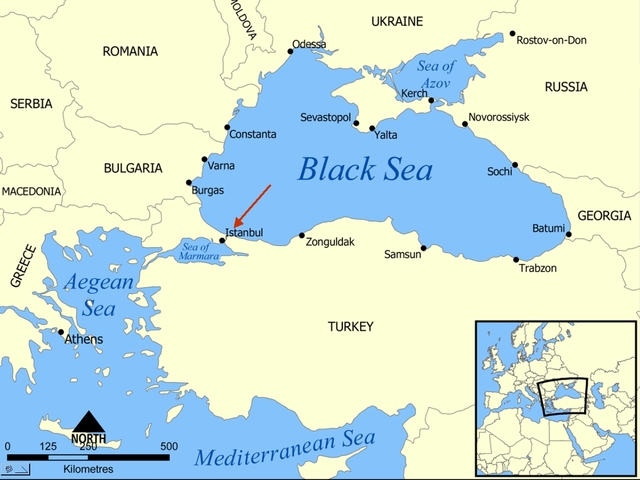 *The Black Sea is Closed Off
