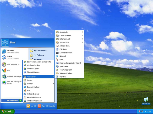 Windows XP, The New revolution