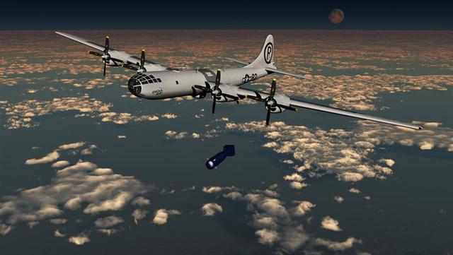 Dropping of the atomic bombs