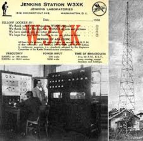 the first tv station is born