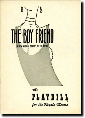 Began performing as Polly in "The Boy Friend"