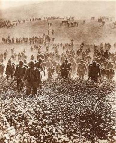 Germany invades Belgium