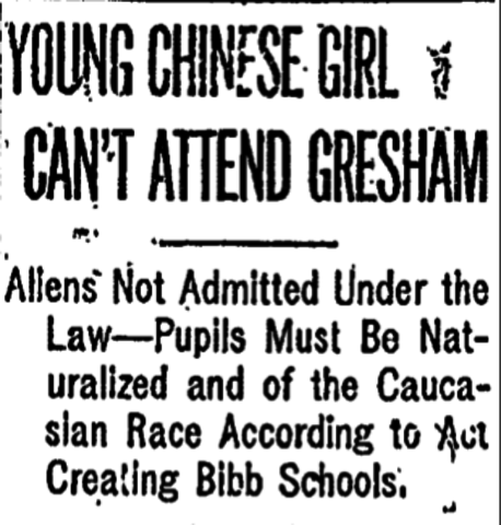 Politics (2)- Lum v. Rice