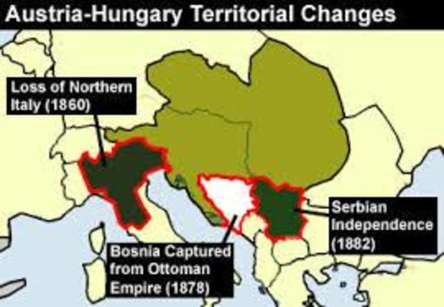 Austria-Hungary annexes Bosnia
