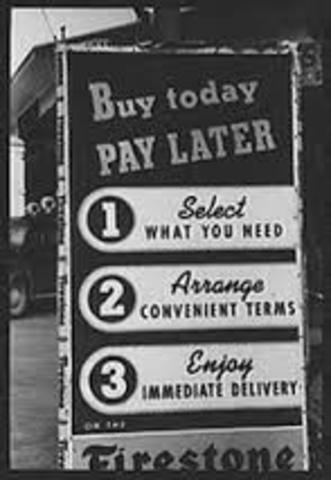 Buying on Credit: 1920's economy