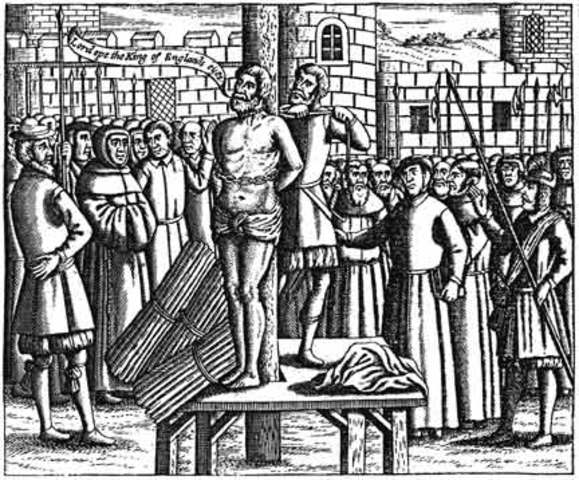 William Tyndale Execution