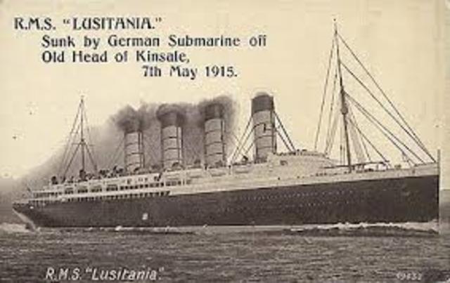 Sinking of the Lusitania