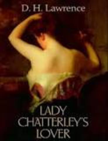 D.H. lawrence publishes Lady Chatterley's Lover