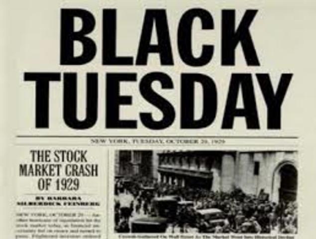 Stock Market Crash: Black Tuesday