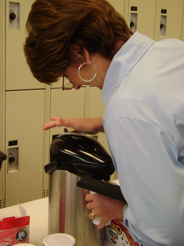 7:58 am Made a crucial stop at the coffee bar