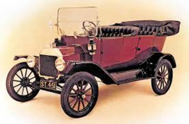 Ford Motor Company produces first Ford Model T